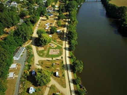 camping vue aérienne