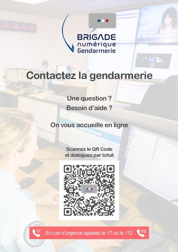 BRIGADE NUMÉRIQUE QR CODE FRANCAIS