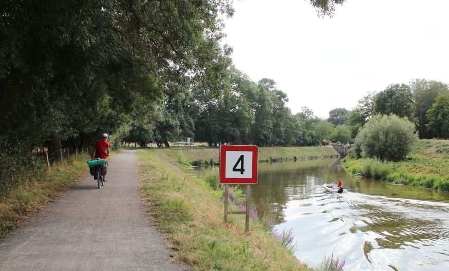 cycliste sur vélofrancette