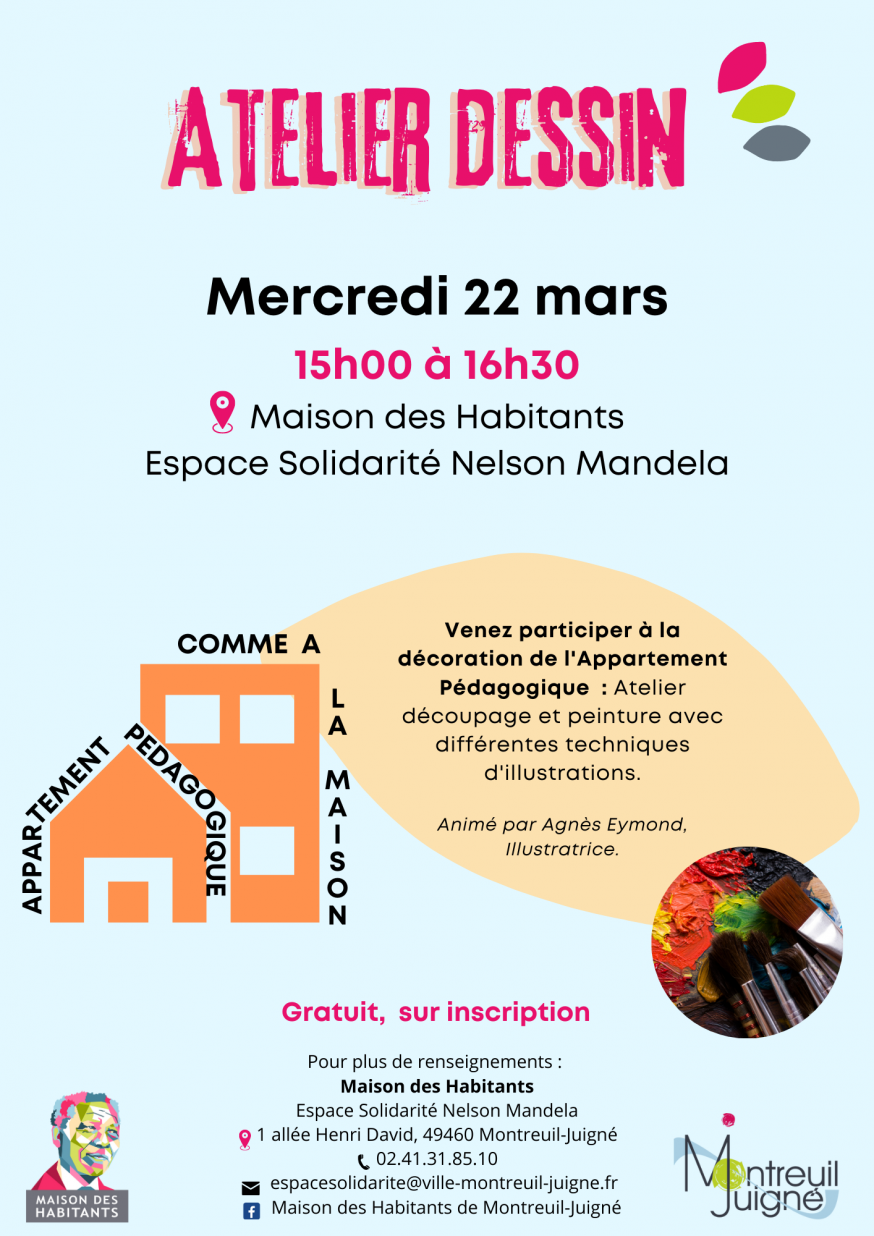 Affiche Dessin MARS.23 