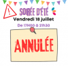 Vignette annulée soirée d'été