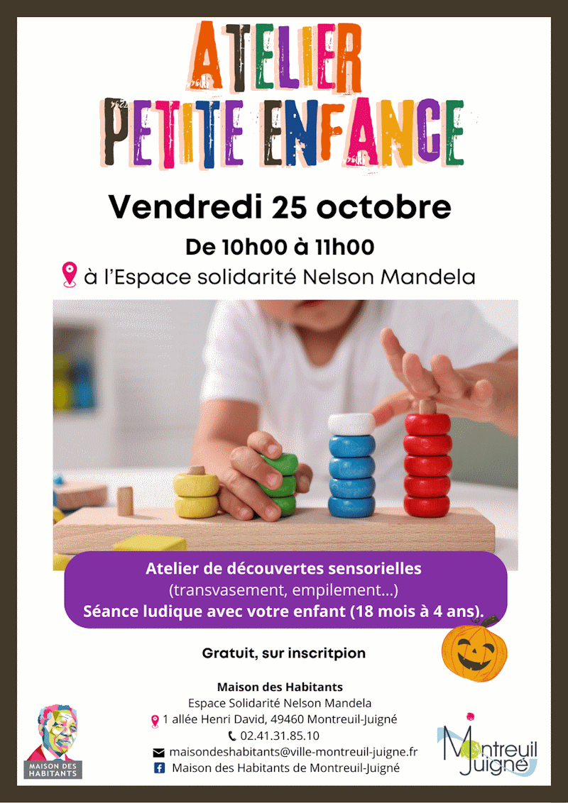 AFFICHE Atelier petite enfance 