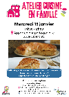 Affiche cuisine en famille janv 2025