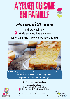 Affiche cuisine en famille Mars.24