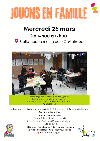 Affiche jouons en famille mars25