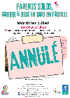 affiche PARENTS SOLOS ANNULÉ