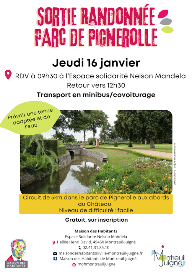 Affiche RANDO JANV 2025
