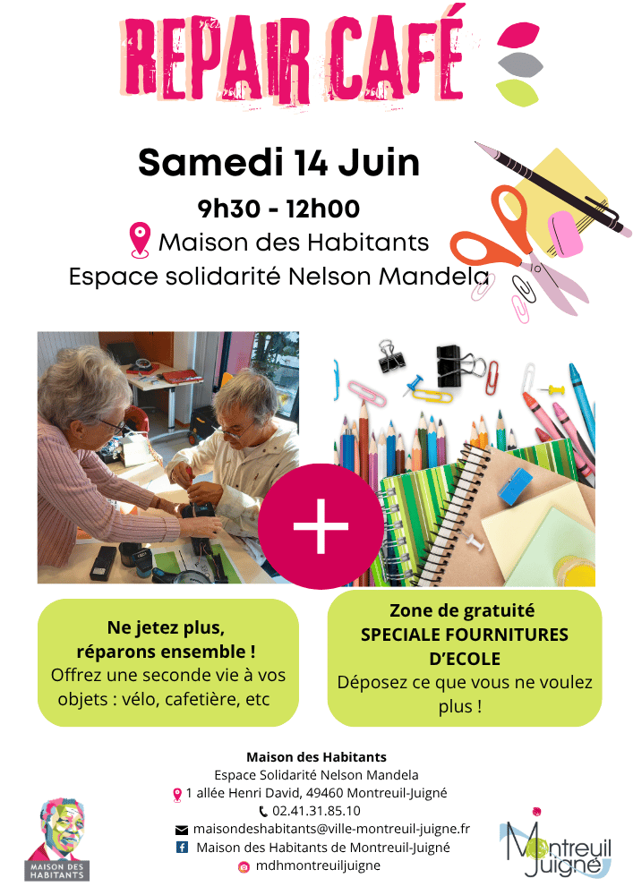 Affiche Repair Café Juin.25