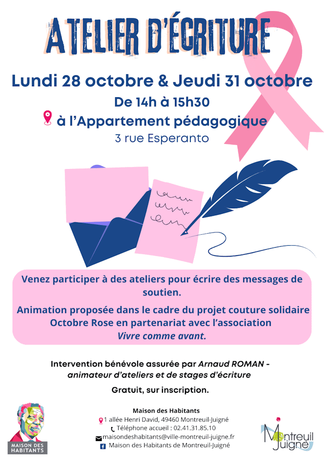 Atelier écriture