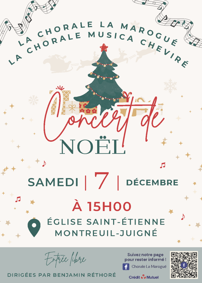 Concert de Noël CLM et Musica Cheviré