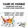 Cours de musique 2024-2025