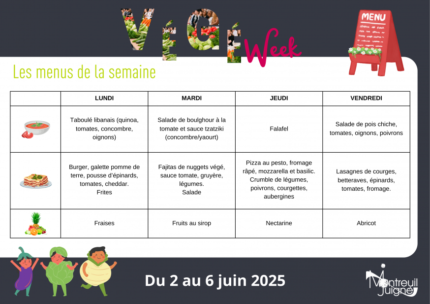 Menu Végé Week_01