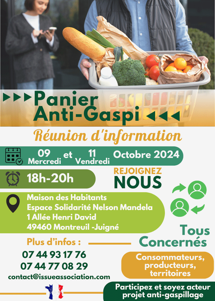 Panier  Anti-Gaspi - Montreuil -Juigné (Moyen)