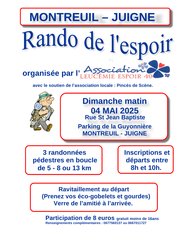 Rando de l'espoir corps